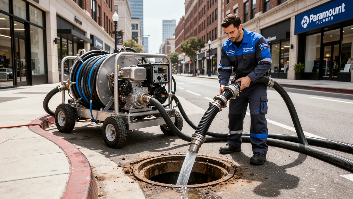 Commercial Sewer Jetting