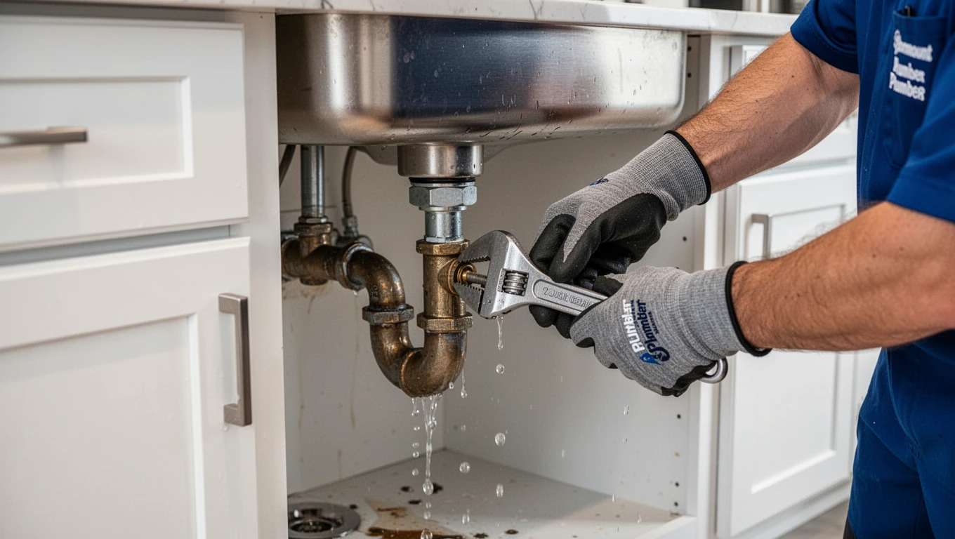 Leak Under Kitchen Sink Repair